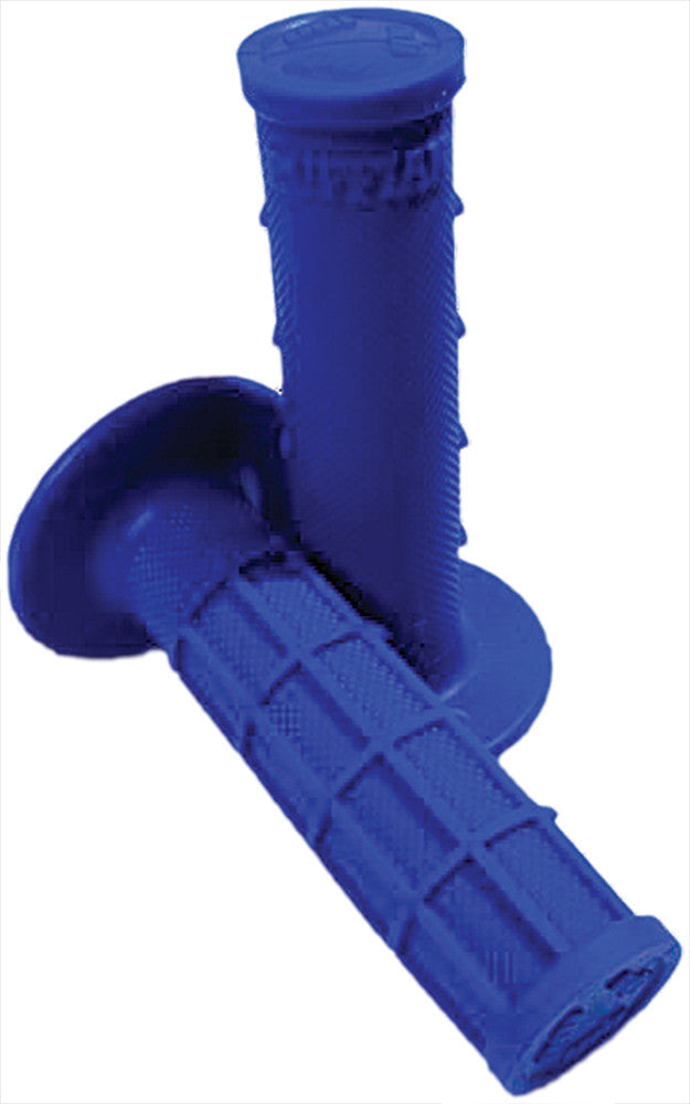 ODI RUFFIAN HALF WAFFLE GRIPS BLUE