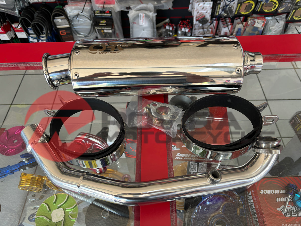 Scooter GY6 150cc and 200cc efi CSRK High Performance Oval Exhaust Systems Tao Tao Sport 150cc SCOOTERS