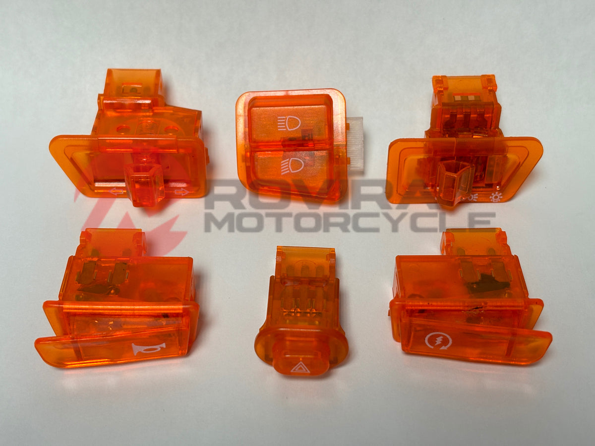 Scooter GY6 150cc VENTO style Colored Switches (CHOOSE 1 COLOR)