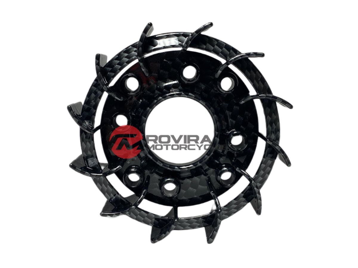 Carbon Fiber style racing fan for GY6 150