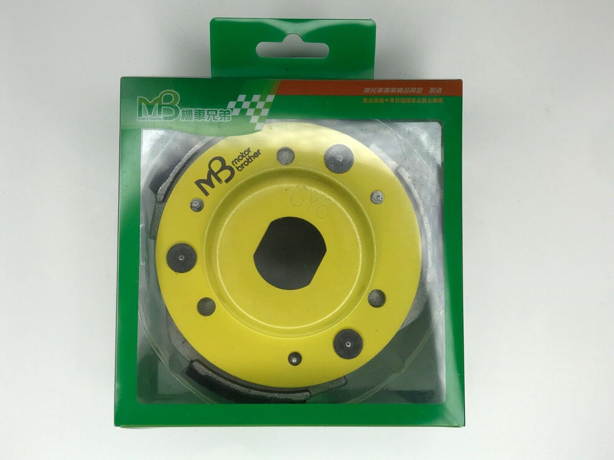 Scooter GY6 150cc High Performance MB Clutch Yellow Sintered Metal mb