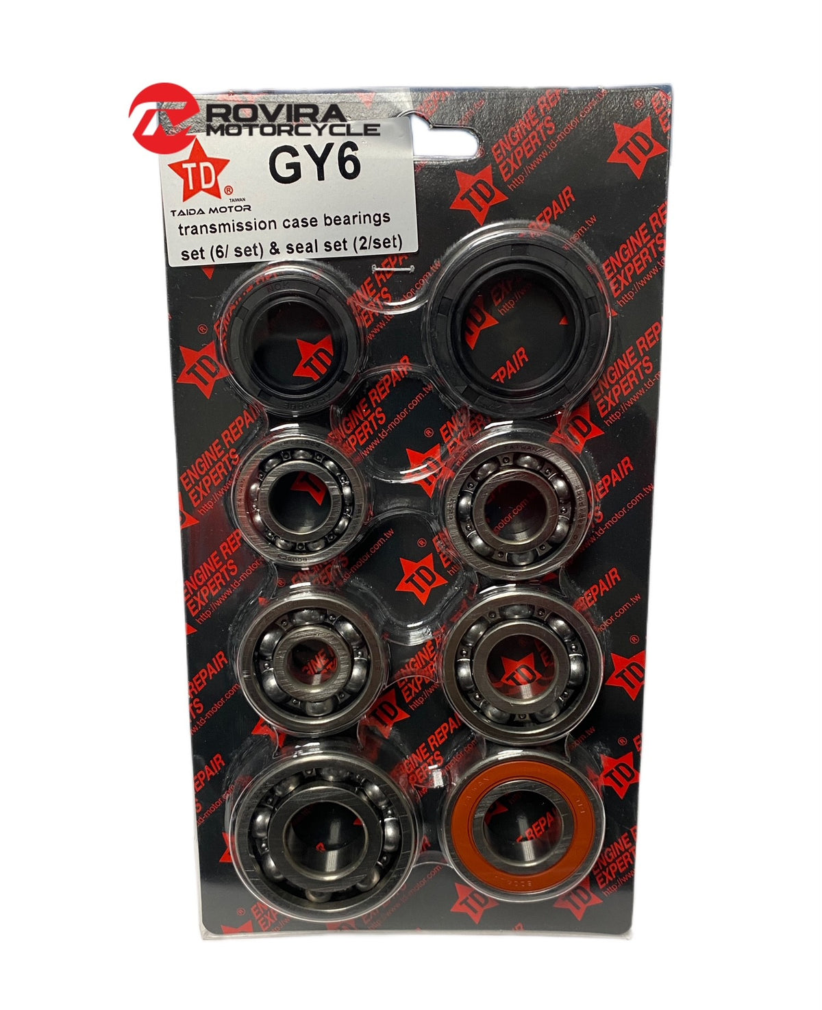 TAIDA HIGH PERFORMANCE GY6 TRANSMISSION CASE BEARING SET