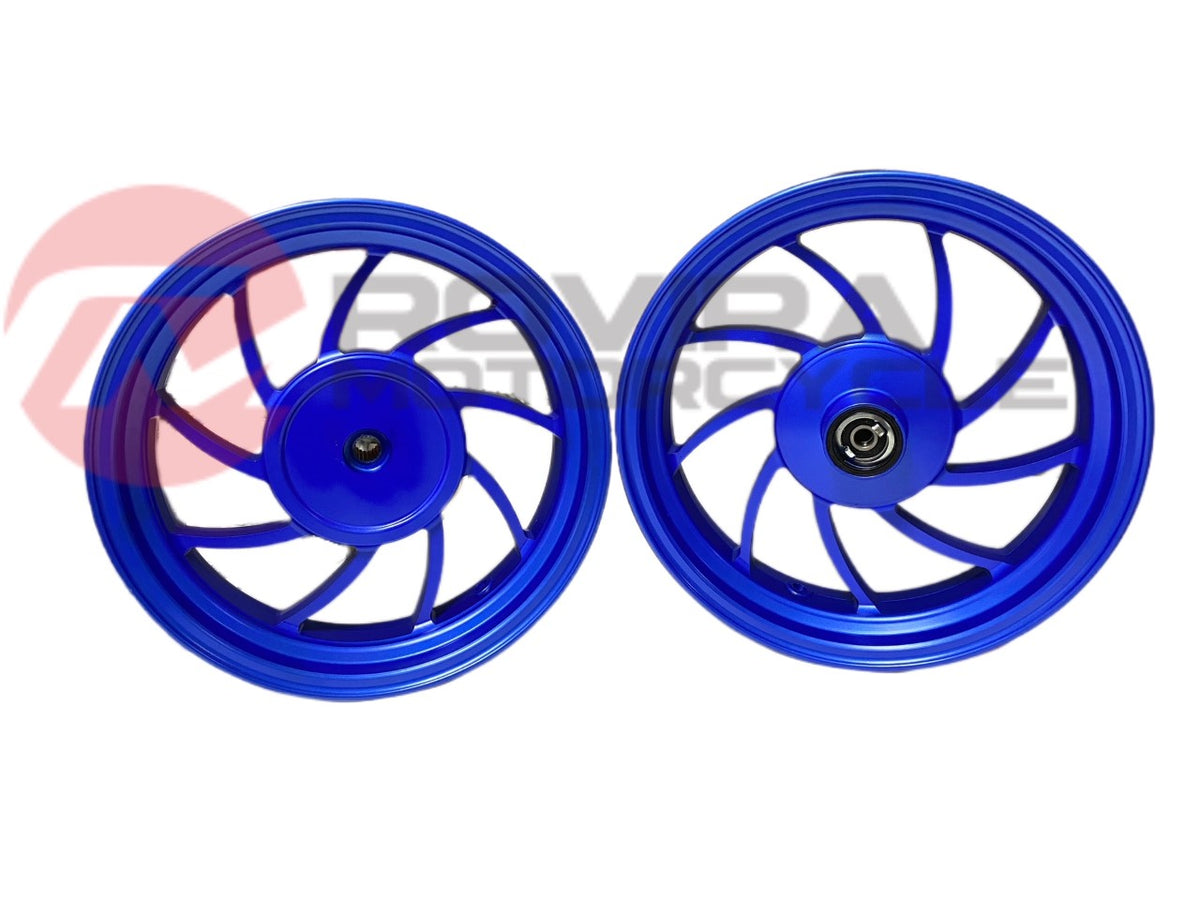 GY6 150 racing Aluminum 13'' Wheel Set for Vento, Matrix, Wussi Tao Tao