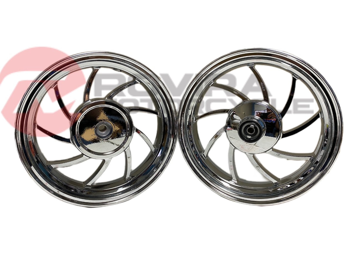 GY6 150 racing Aluminum 13'' Wheel Set for Vento, Matrix, Wussi Tao Tao