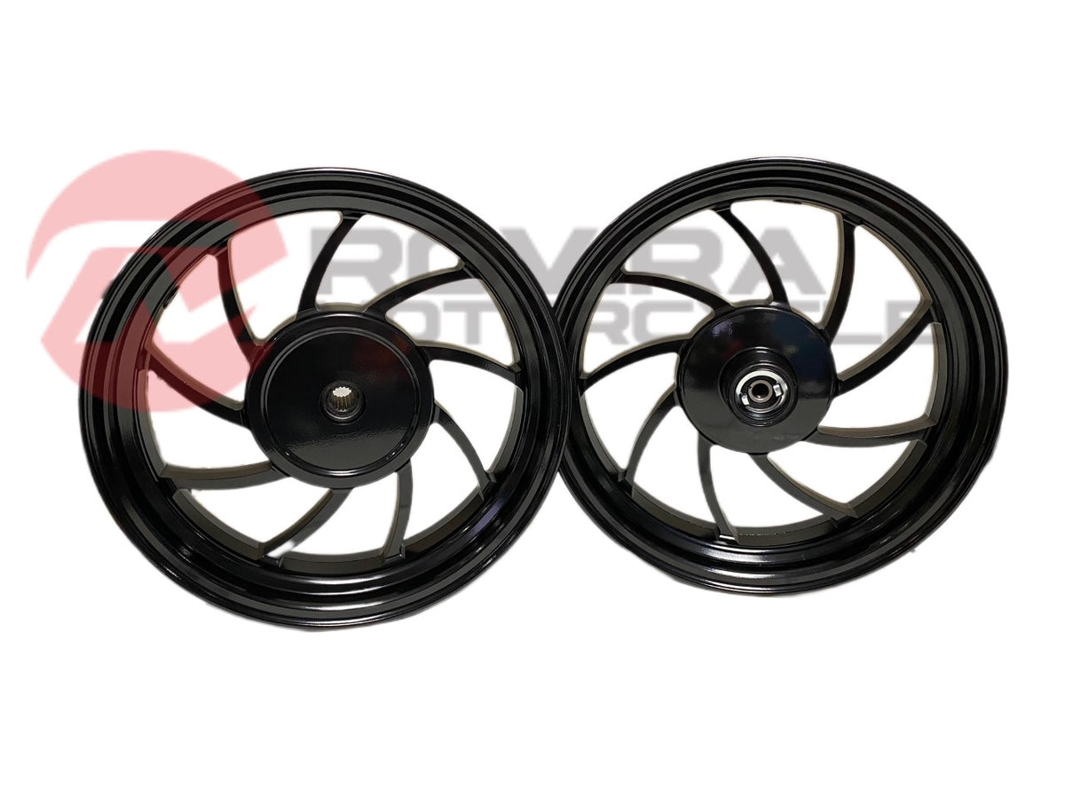 GY6 150 racing Aluminum 13'' Wheel Set for Vento, Matrix, Wussi Tao Tao