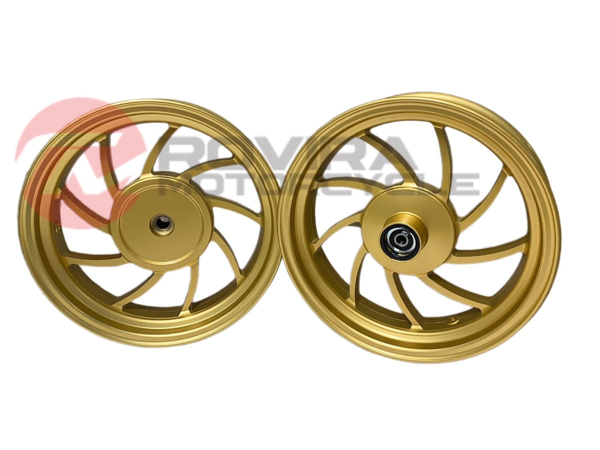 GY6 150 racing Aluminum 13'' Wheel Set for Vento, Matrix, Wussi Tao Tao