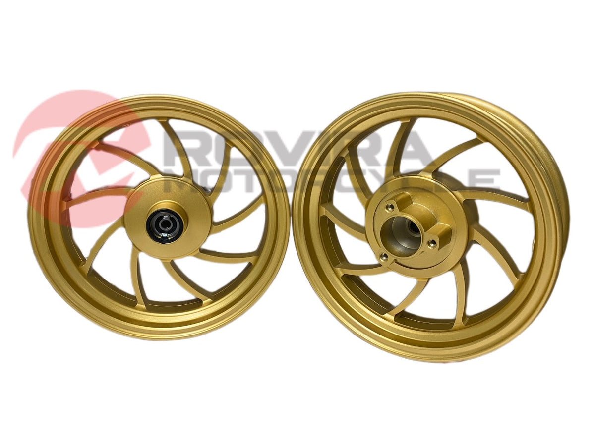 GY6 150 racing Aluminum 13'' Wheel Set for Vento, Matrix, Wussi Tao Tao