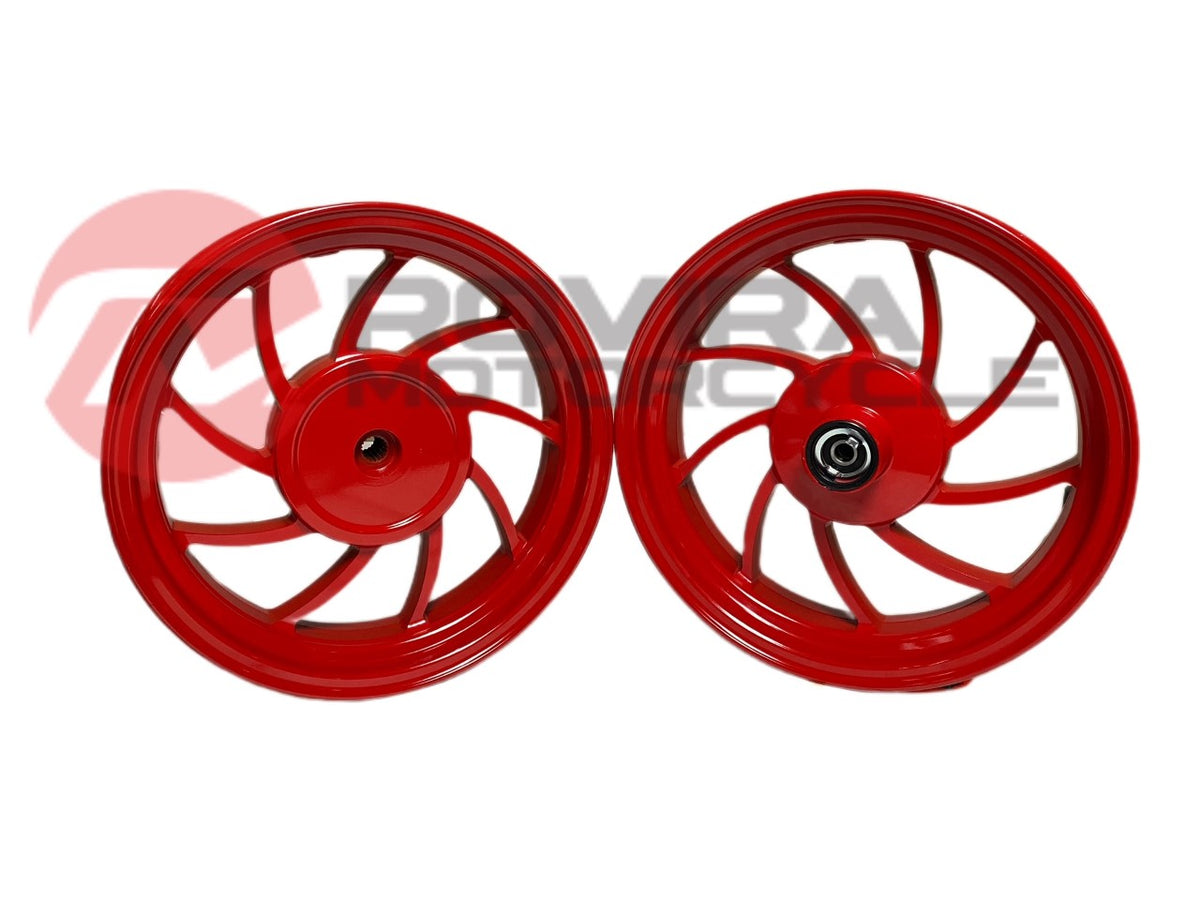 GY6 150 racing Aluminum 13'' Wheel Set for Vento, Matrix, Wussi Tao Tao