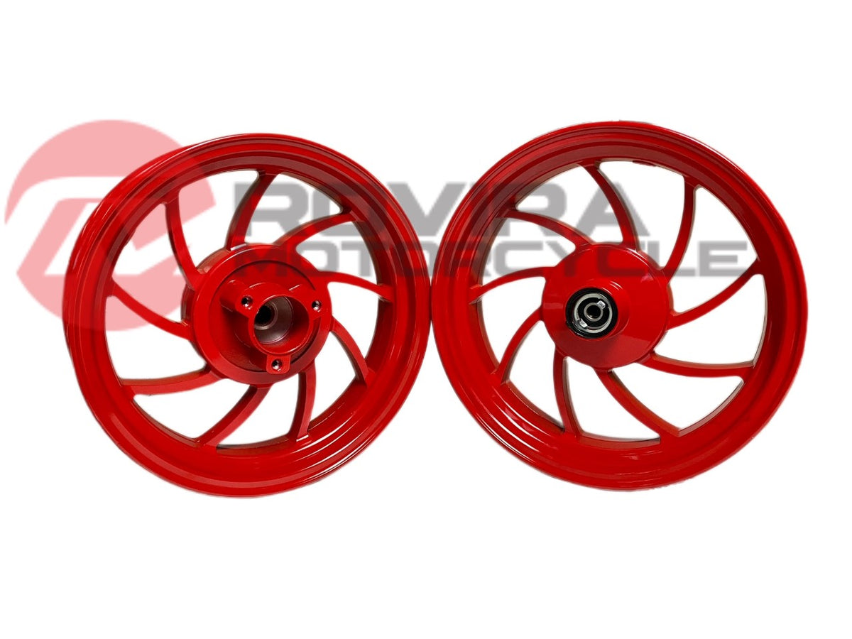 GY6 150 racing Aluminum 13'' Wheel Set for Vento, Matrix, Wussi Tao Tao